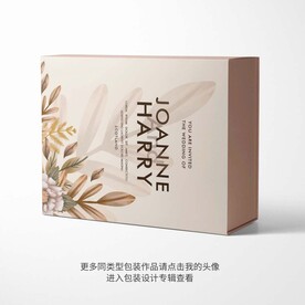 精品包装盒设计平面图