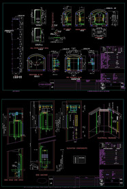观光电梯施工图