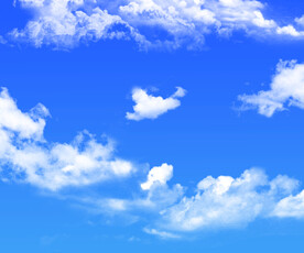 蓝天白云