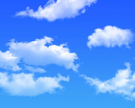 蓝天白云