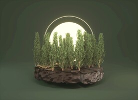 88款立体场景C4D工程源文件