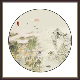 国画山水