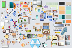 海报地产开发广告室内彩屏高清