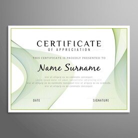 优秀员工颁奖荣誉证书模板设计