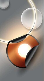 晶瓷北欧抽象几何光影玄关背景墙