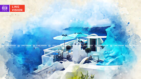 爱琴海圣托里尼