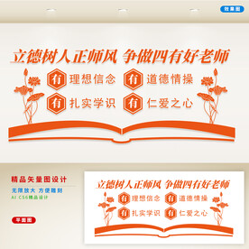 师德文化墙 
