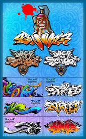 矢量手绘流行涂鸦系列