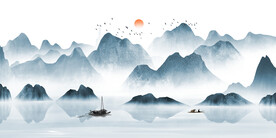 水墨山水