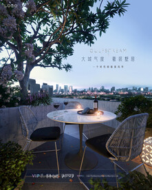 城市豪宅 地产广告