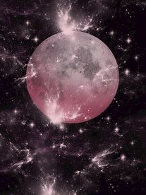 手绘宇宙星球太空背景