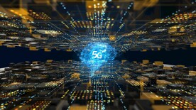 金色高科技芯片展示视频