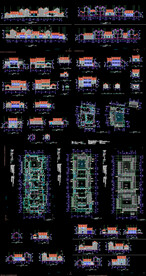 古街四合院建筑图纸