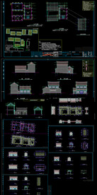 古街建筑立面图
