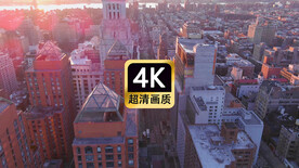 航拍现代城市群