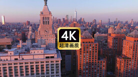 航拍现代城市群