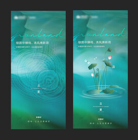 立夏 大暑  夏天 荷花 节气