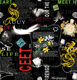 大牌花型 印花 高清分层