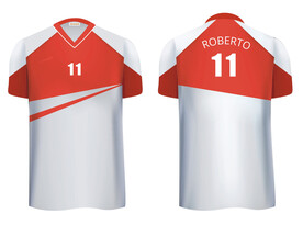 足球服样机图片