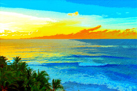 6090厘米装饰油画素材可印刷