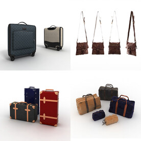高级旅行箱包集合