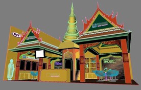 展台 3d展览设计 展台设计 