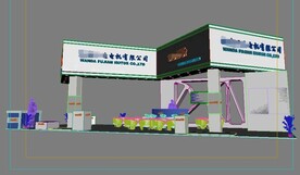 展台 3d展览设计 展台设计 