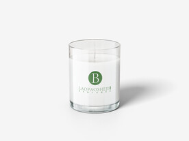 蜡烛玻璃杯样机图片