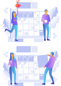 矢量工作日程安排