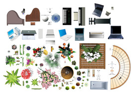 沙发海报地产开发广告室内彩屏高