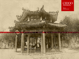 济南大明湖历下亭