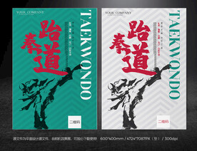 跆拳道海报