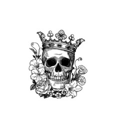 骷颅头 皇冠 