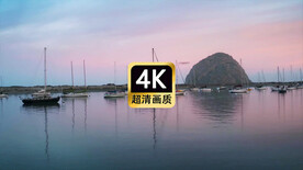 海边停靠的渔船