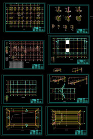 大雄宝殿框架结构图 