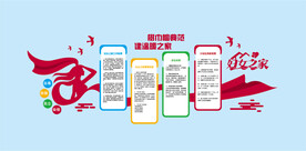 妇女儿童之家文化墙