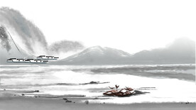 山水画 晶瓷画 新中式