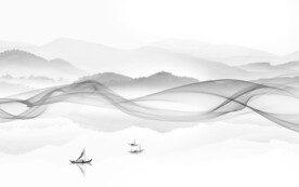 高清 高雅意境山水 文件分层 