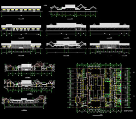 四合院建筑图纸