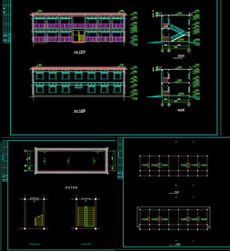 藏式学生宿舍建筑图