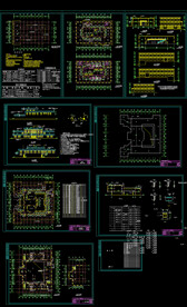 藏式风格门诊楼施工图