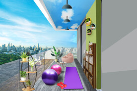 地产 阳台 包装