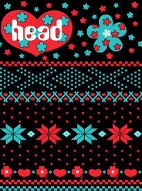 卡通 几何 字母