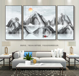 客厅装饰画床头挂画沙发背景画