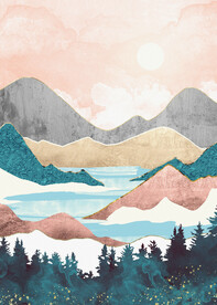 装饰画 晶瓷画 新中式