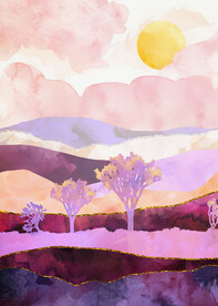 装饰画 晶瓷画 新中式