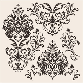 硅藻泥网板欧式现代中式花纹图片