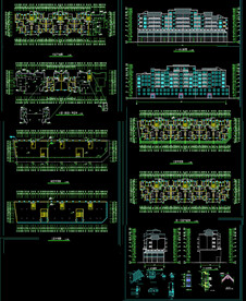 民居商住楼施工图