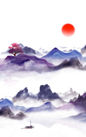 装饰画 晶瓷画 新中式