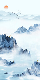 装饰画 晶瓷画 新中式